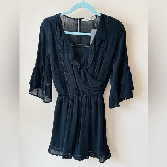 Abercrombie & Fitch Black Romper - Size XS - NWT - Picture 7 of 15